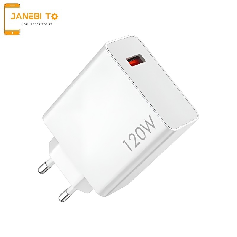شارژر دیواری 120 وات شیائومی با قابلیت نمایش ریز درصد به همراه گارانتی تعویض