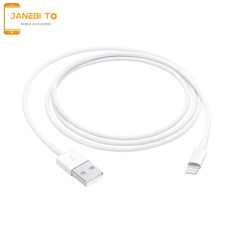 کابل شارژ اصلی اپل USB-A به Lightning (اورجینال اپل استوری)
