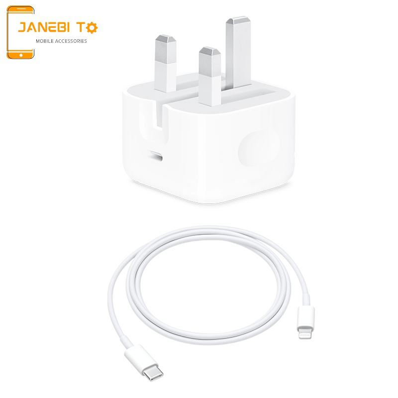 شارژر 20 وات اصلی آیفون 17 به همراه کابل