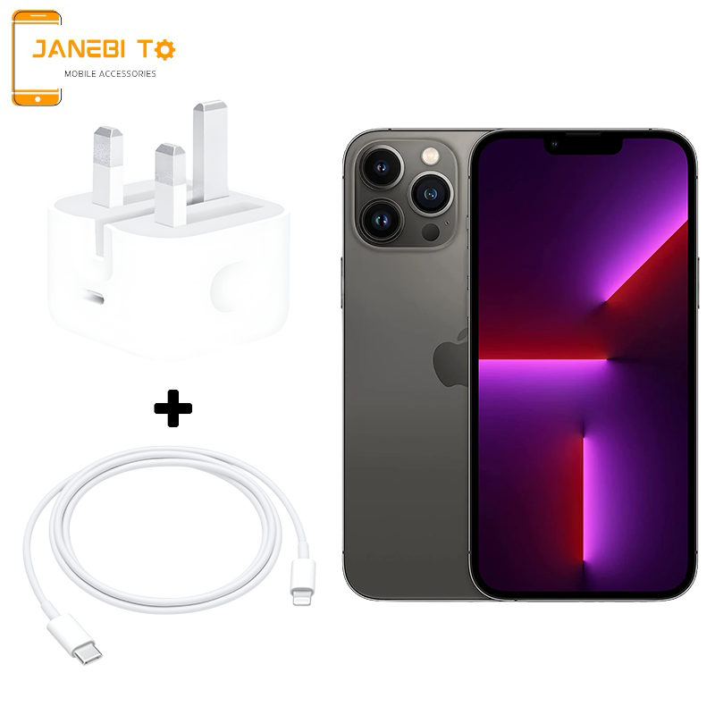 شارژر 20 وات اصلی آیفون 13 پرومکس به همراه کابل